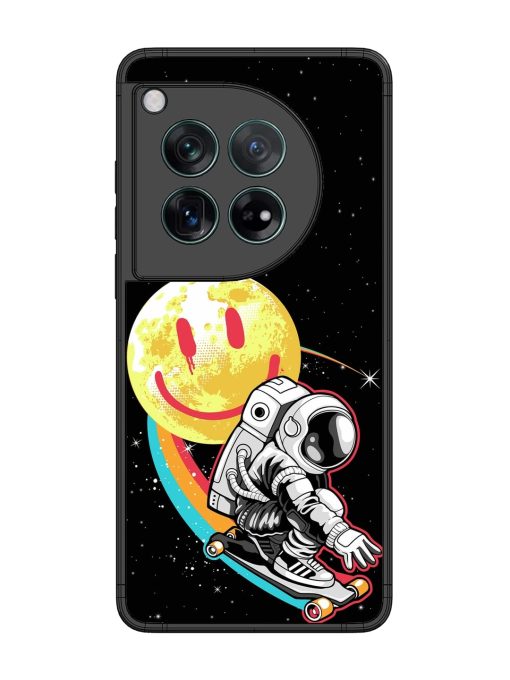 Astronaut Art Glossy Metal Phone Cover for Oneplus 12 (5G) Zapvi