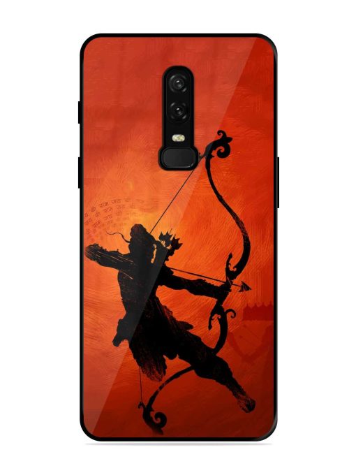 Illustration Lord Rama Glossy Metal Phone Cover for Oneplus 6