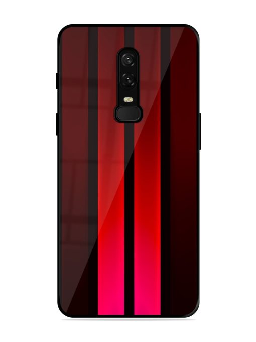 Netlix Ribbons Glossy Metal Phone Cover for Oneplus 6