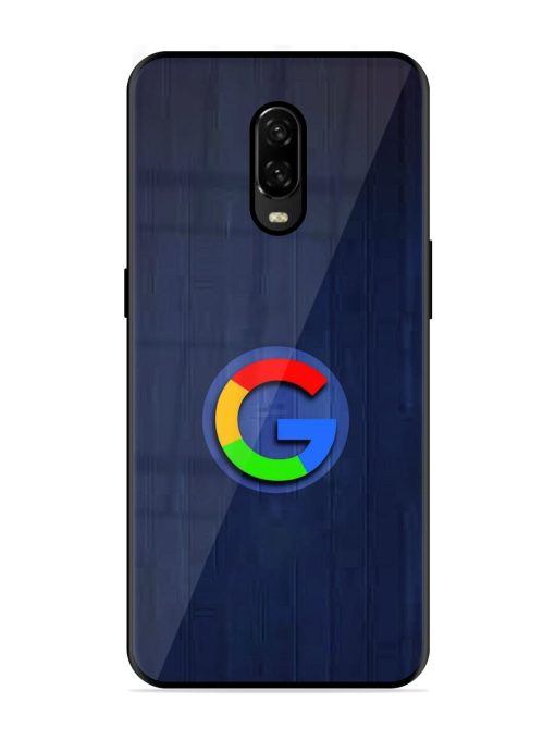 Google Logo Printed Glossy Metal TPU Phone Cover for Oneplus 6T Zapvi