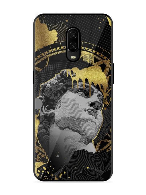 Roman Face Glossy Metal Phone Cover for Oneplus 6T Zapvi