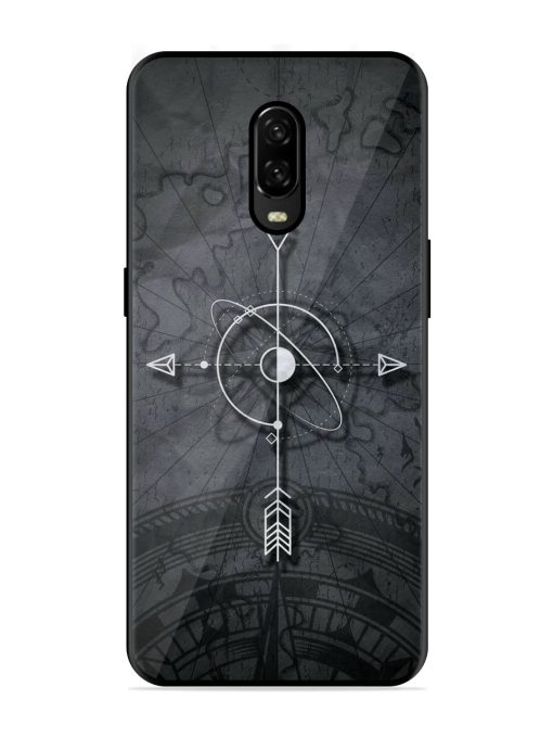 Lighting Cross Glossy Metal Phone Cover for Oneplus 6T