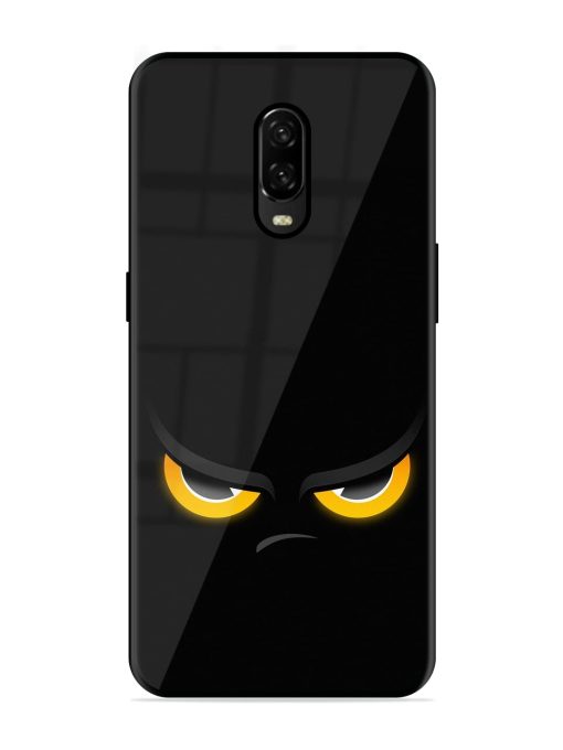 Cartoon Eye Glossy Metal Phone Cover for Oneplus 6T Zapvi