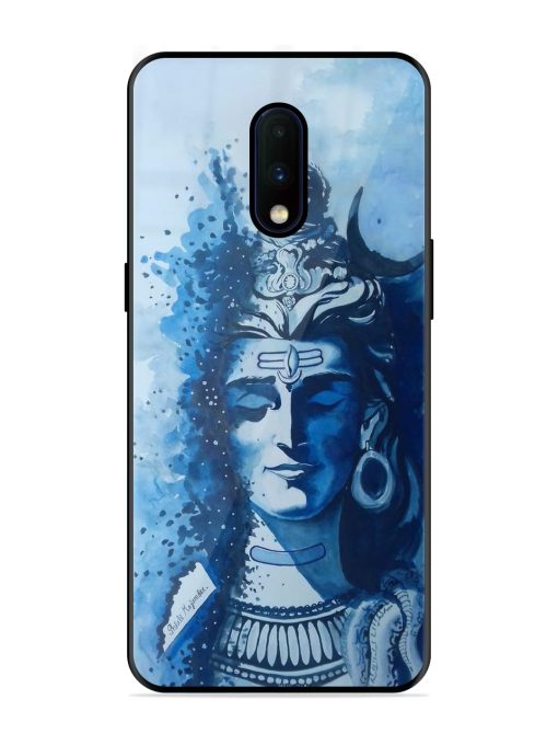 Shiv Art Glossy Metal Phone Cover for Oneplus 7 Zapvi