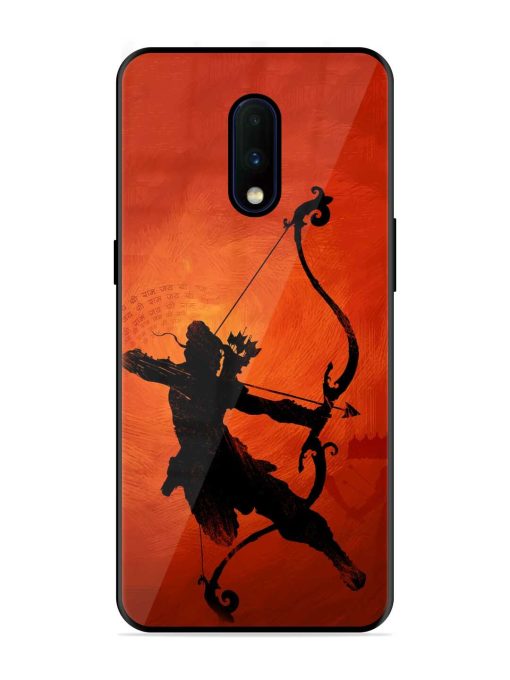 Illustration Lord Rama Glossy Metal Phone Cover for Oneplus 7 Zapvi