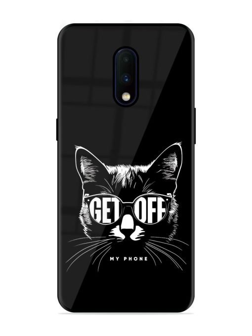 Get Off Glossy Metal TPU Phone Cover for Oneplus 7