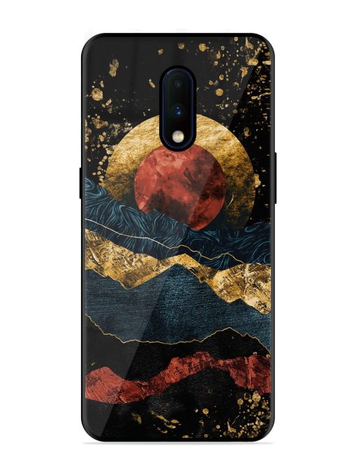 Bob Creek Glossy Metal Phone Cover for Oneplus 7 Zapvi