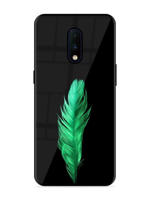 Feather Texture Glossy Metal Phone Cover for Oneplus 7 Zapvi