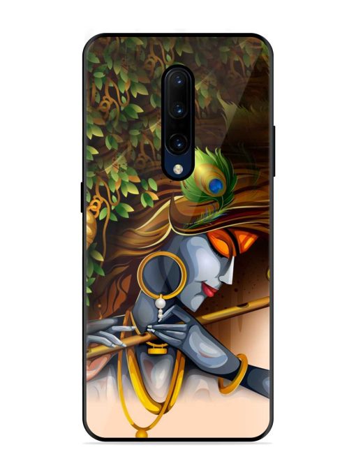 Krishna Glossy Metal Phone Cover for Oneplus 7 Pro Zapvi