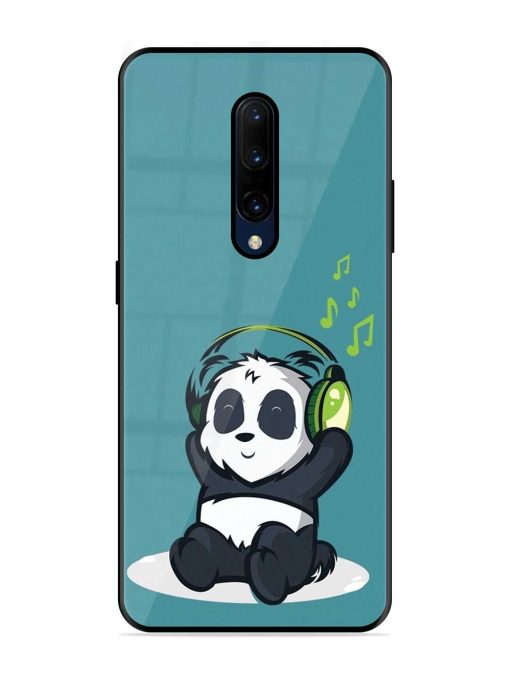 Music Panda Glossy Metal Phone Cover for Oneplus 7 Pro Zapvi