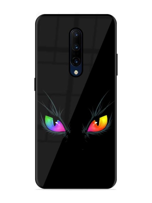 Cat Eyes Glossy Metal Phone Cover for Oneplus 7 Pro Zapvi