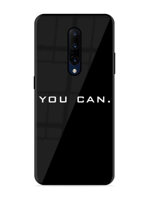 You Can Glossy Metal Phone Cover for Oneplus 7 Pro Zapvi