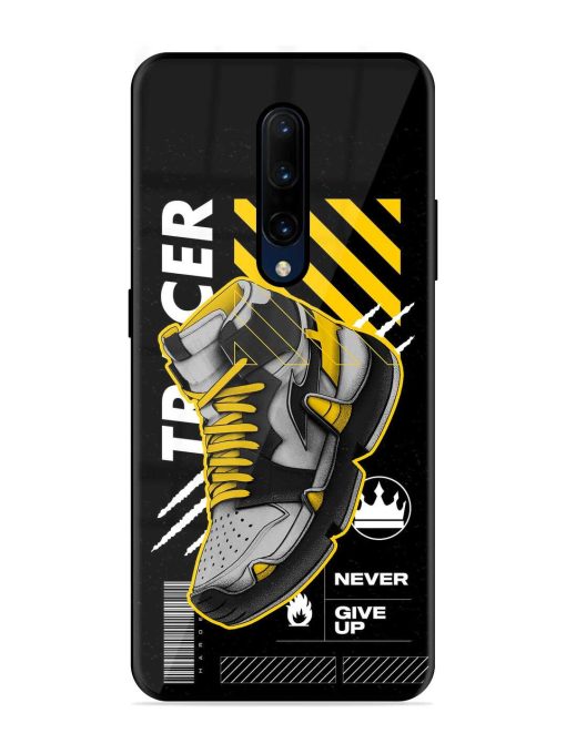 Shoe Background Glossy Metal Phone Cover for Oneplus 7 Pro Zapvi