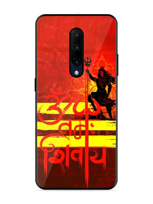 Illustration Lord Shiva Glossy Metal TPU Phone Cover for Oneplus 7 Pro Zapvi