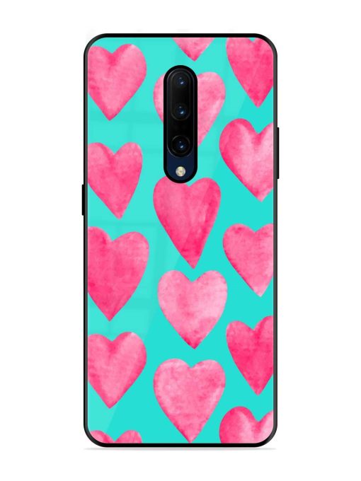 Beautiful Vector Illustration Glossy Metal Phone Cover for Oneplus 7 Pro Zapvi