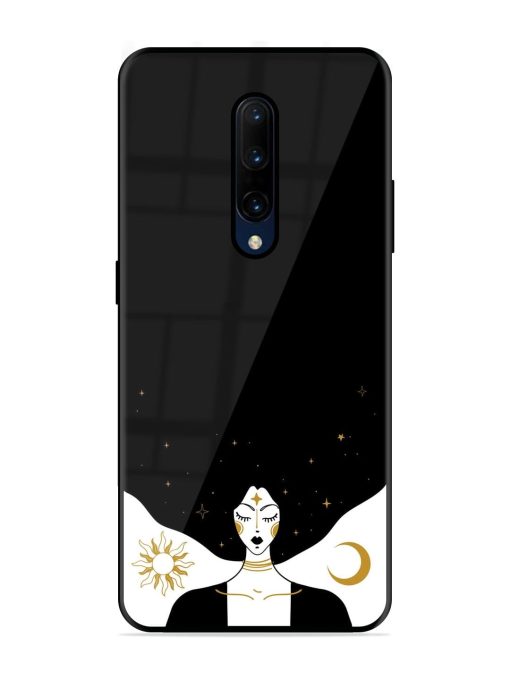 Mystical Vector Vintage Glossy Metal TPU Phone Cover for Oneplus 7 Pro Zapvi