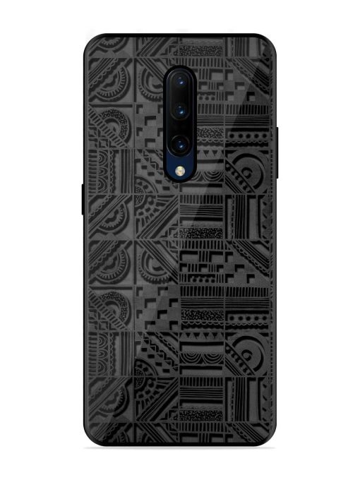 Seamless Pattern Glossy Metal Phone Cover for Oneplus 7 Pro Zapvi