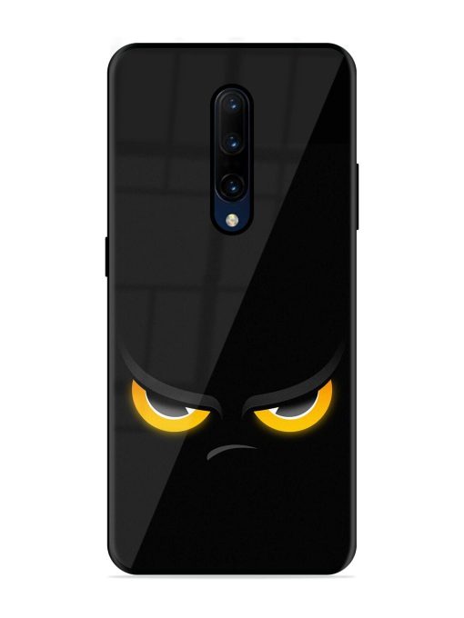 Scary Yellow Eye Glossy Metal TPU Phone Cover for Oneplus 7 Pro Zapvi