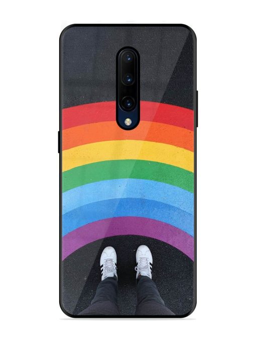 Legs Rainbow Glossy Metal TPU Phone Cover for Oneplus 7 Pro Zapvi