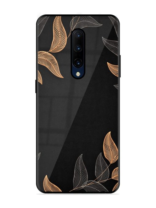 Foliage Art Glossy Metal Phone Cover for Oneplus 7 Pro Zapvi