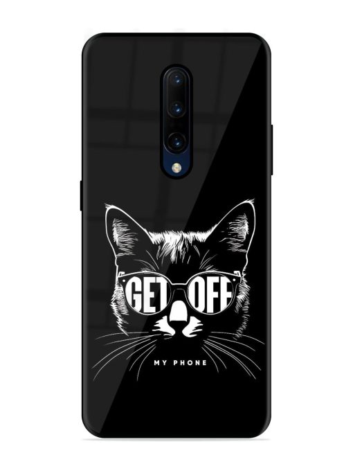 Get Off Glossy Metal TPU Phone Cover for Oneplus 7 Pro Zapvi