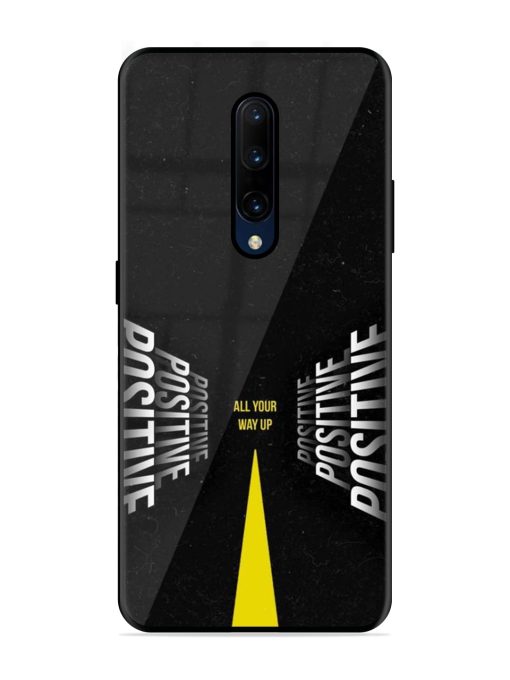 All Your Way Up Positive Glossy Metal Phone Cover for Oneplus 7 Pro