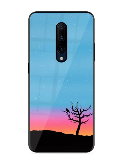 Natural Gradient Glossy Metal Phone Cover for Oneplus 7 Pro