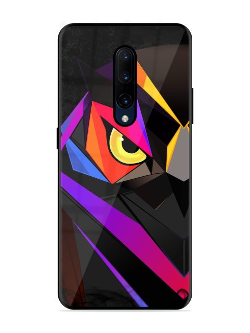 Wpap Owl Glossy Metal Phone Cover for Oneplus 7 Pro