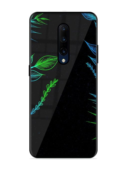 Aesthetic Neon Glossy Metal Phone Cover for Oneplus 7 Pro