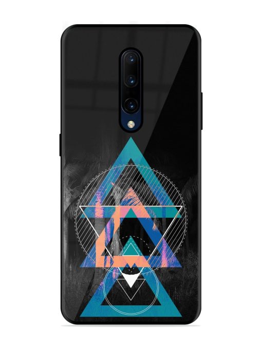 Indie Cross Glossy Metal Phone Cover for Oneplus 7 Pro Zapvi