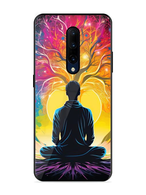 Mind Colourful Glossy Metal Phone Cover for Oneplus 7 Pro Zapvi