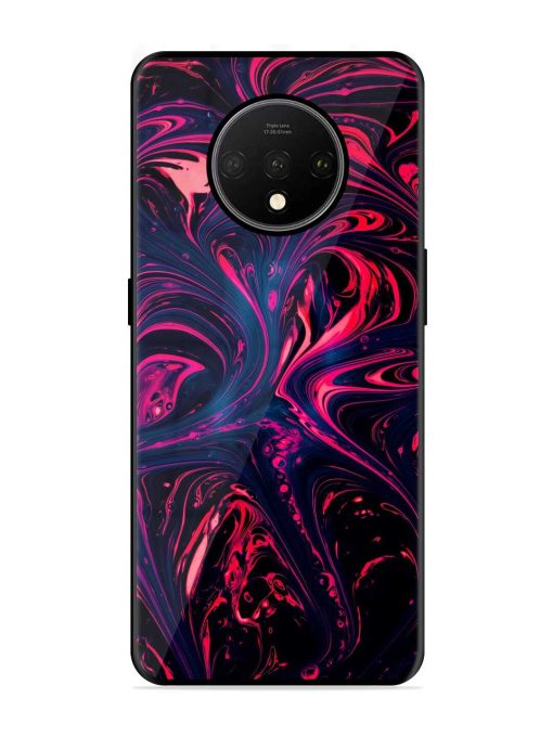 Abstract Background Glossy Metal Phone Cover for Oneplus 7T Zapvi