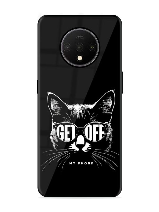 Get Off Glossy Metal TPU Phone Cover for Oneplus 7T