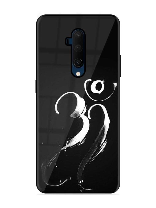 Om Logo Glossy Metal Phone Cover for Oneplus 7T Pro Zapvi