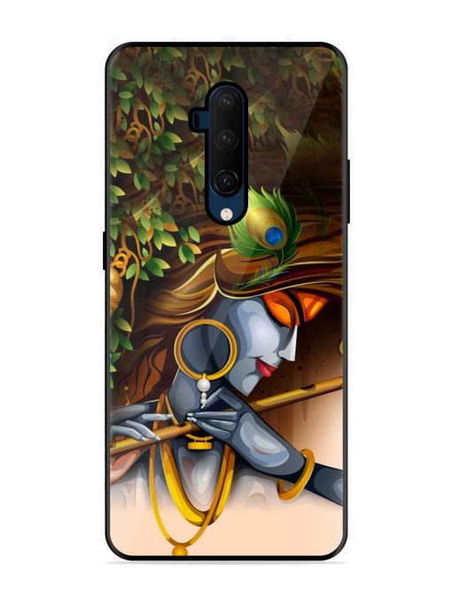 Krishna Glossy Metal Phone Cover for Oneplus 7T Pro