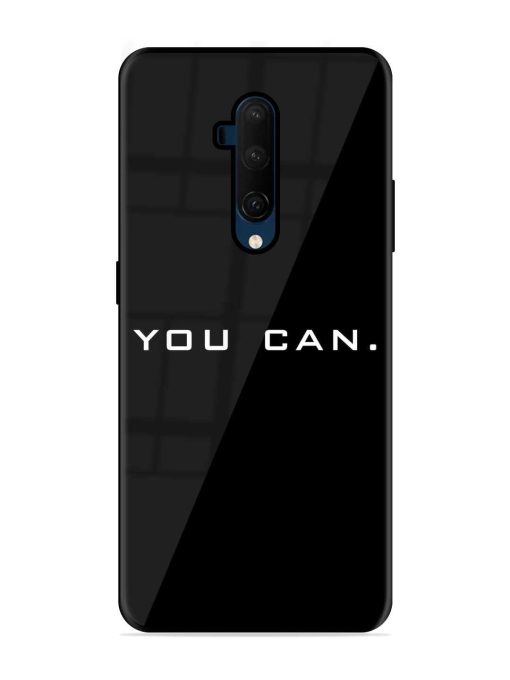 You Can Glossy Metal Phone Cover for Oneplus 7T Pro Zapvi