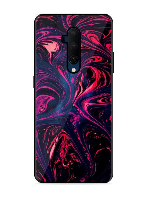 Abstract Background Glossy Metal Phone Cover for Oneplus 7T Pro Zapvi