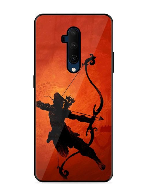 Illustration Lord Rama Glossy Metal Phone Cover for Oneplus 7T Pro