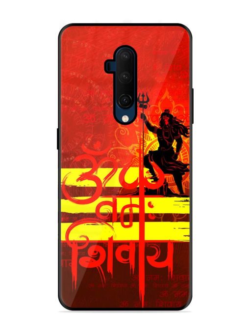 Illustration Lord Shiva Glossy Metal TPU Phone Cover for Oneplus 7T Pro Zapvi