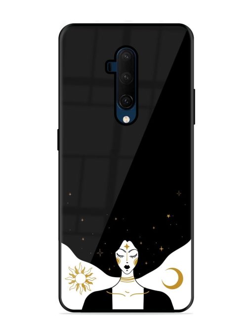 Mystical Vector Vintage Glossy Metal TPU Phone Cover for Oneplus 7T Pro Zapvi