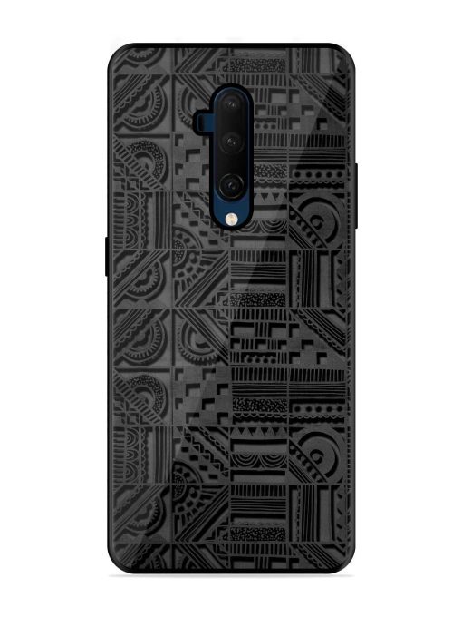 Seamless Pattern Glossy Metal Phone Cover for Oneplus 7T Pro Zapvi