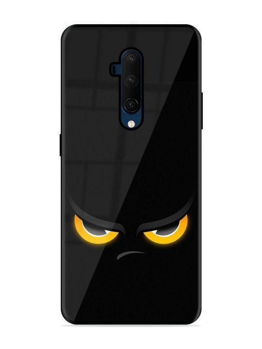 Scary Yellow Eye Glossy Metal TPU Phone Cover for Oneplus 7T Pro