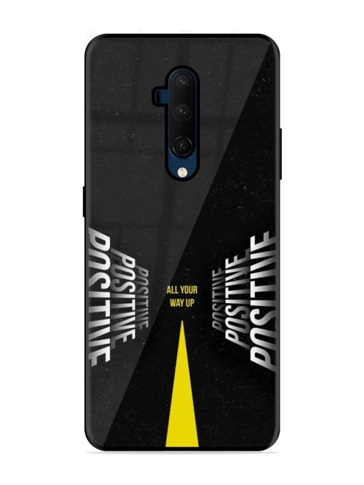 All Your Way Up Positive Glossy Metal Phone Cover for Oneplus 7T Pro Zapvi