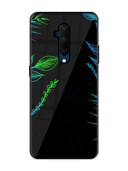 Aesthetic Neon Glossy Metal Phone Cover for Oneplus 7T Pro Zapvi