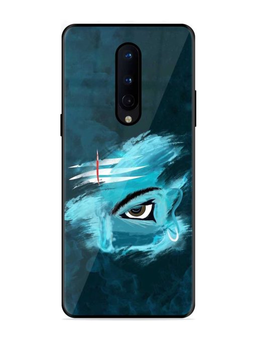 Lord Shiva Glossy Metal Phone Cover for Oneplus 8