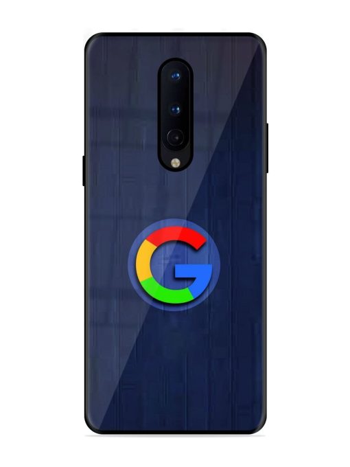 Google Logo Printed Glossy Metal TPU Phone Cover for Oneplus 8 Zapvi