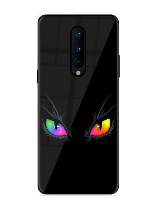 Cat Eyes Glossy Metal Phone Cover for Oneplus 8