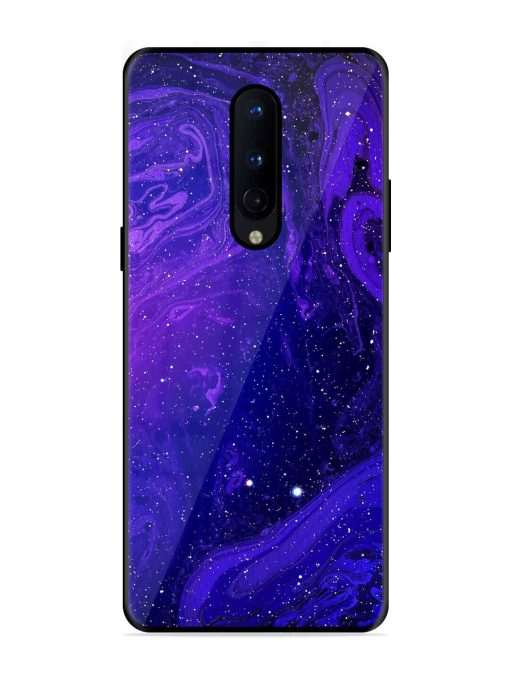 Galaxy Acrylic Abstract Art Glossy Metal Phone Cover for Oneplus 8