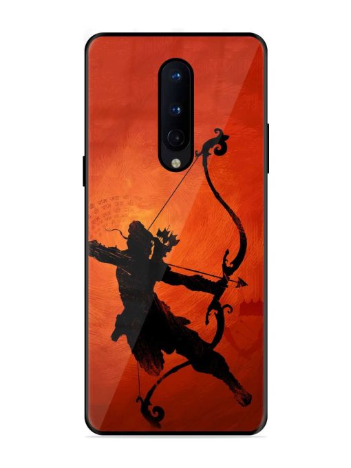 Illustration Lord Rama Glossy Metal Phone Cover for Oneplus 8