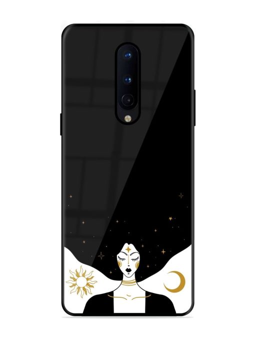 Mystical Vector Vintage Glossy Metal TPU Phone Cover for Oneplus 8 Zapvi